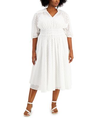 macys eyelet dress