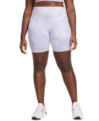 plus size printed shorts
