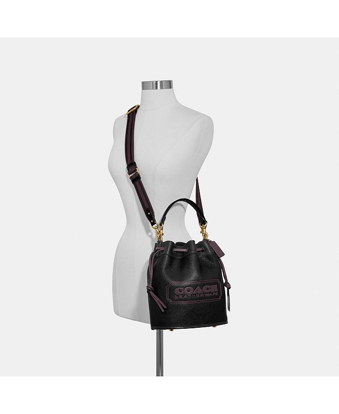 COACH Field Bucket Bag In Colorblock Leather With Coach Badge & Reviews