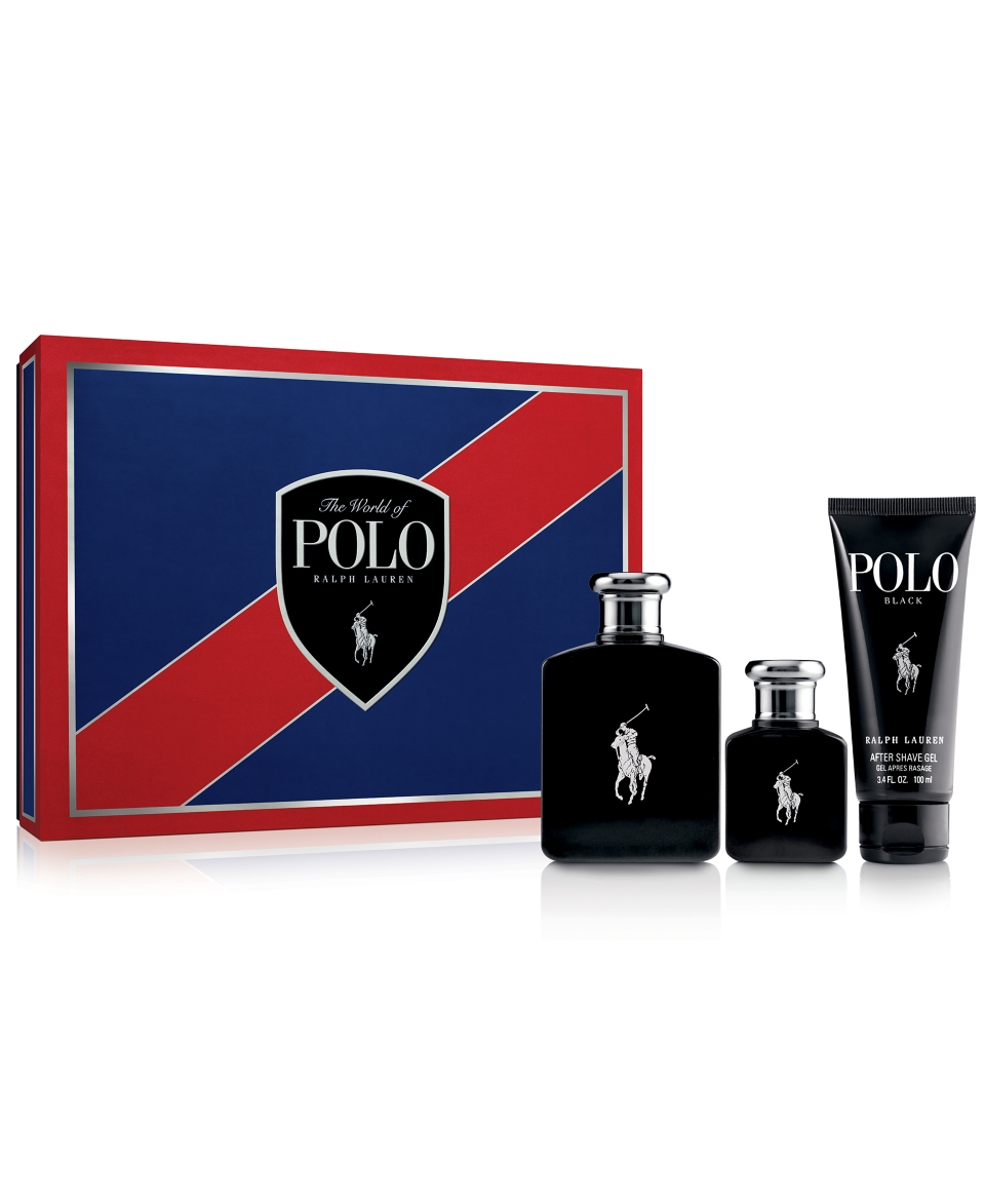 Ralph Lauren Polo Black Gift Set      Beauty