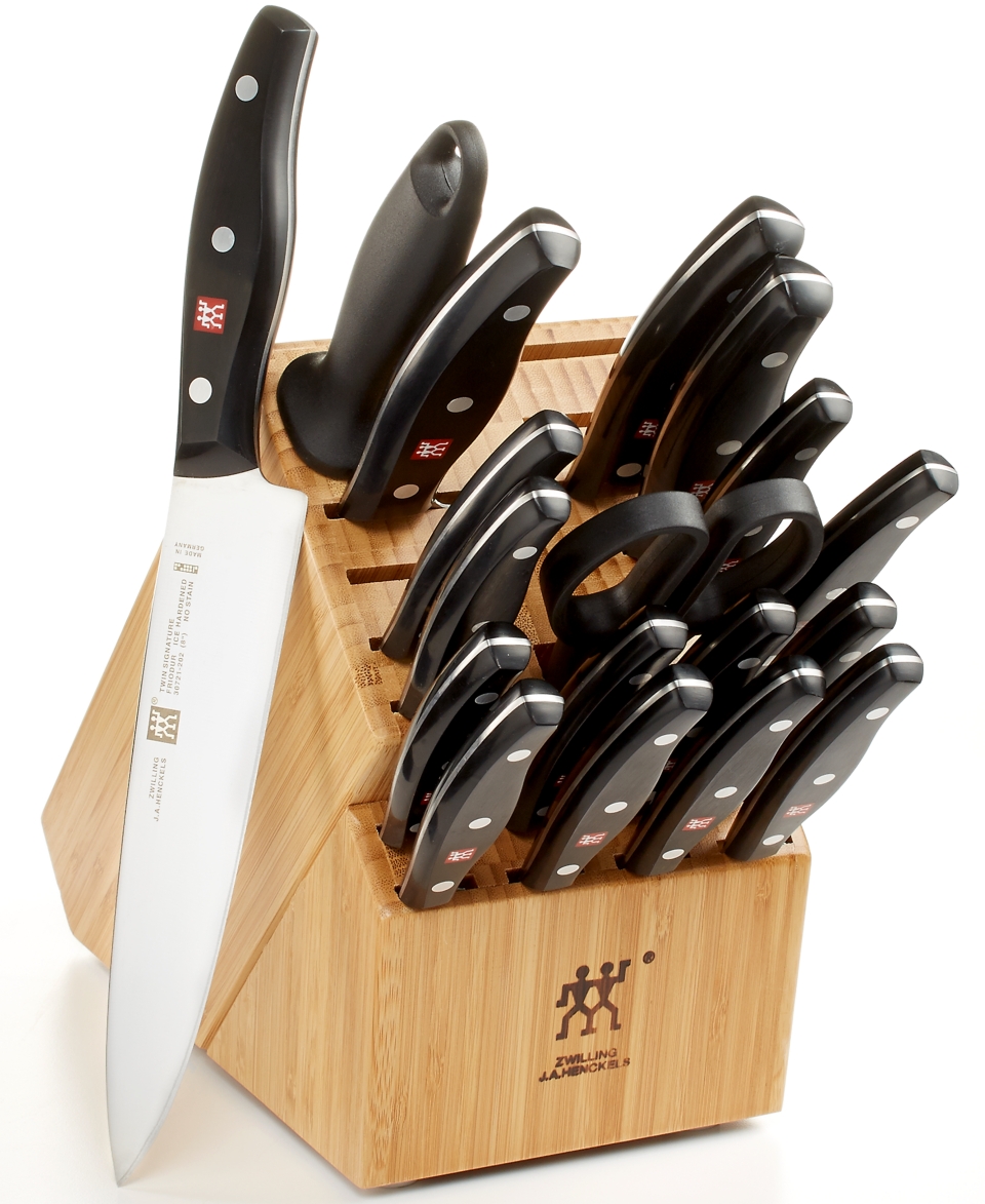 Zwilling J.A. Henckels Twin Signature 19 Piece Cutlery Set   Cutlery & Knives   Kitchen