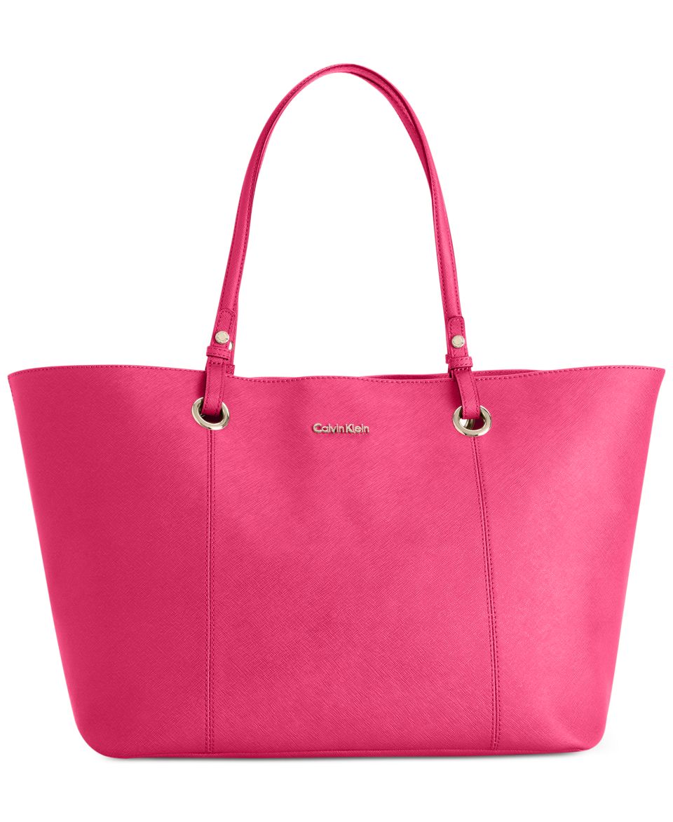 Calvin Klein Saffiano Tote   Handbags & Accessories