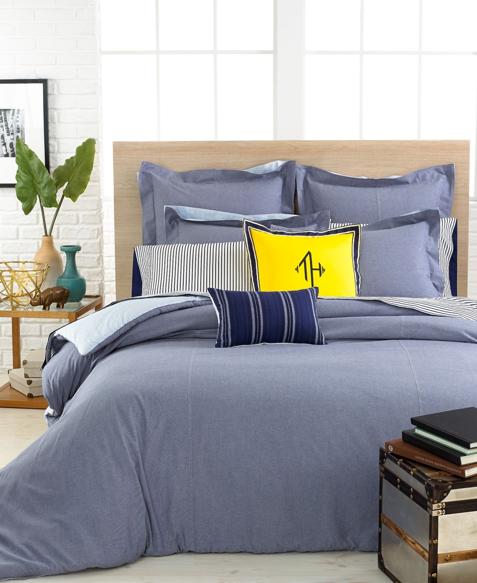 Tommy Hilfiger Bedding, Midnight Hilfiger Prep Collection