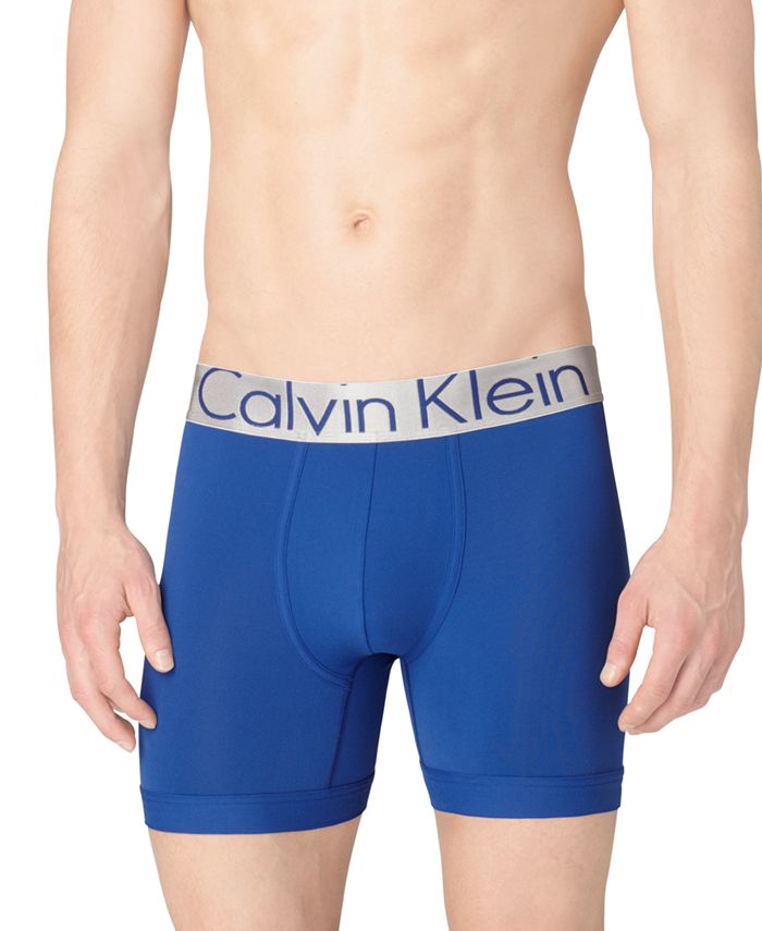 Calvin Klein Men's Underwear, Steel Micro Boxer Brief U2719 & Reviews ...