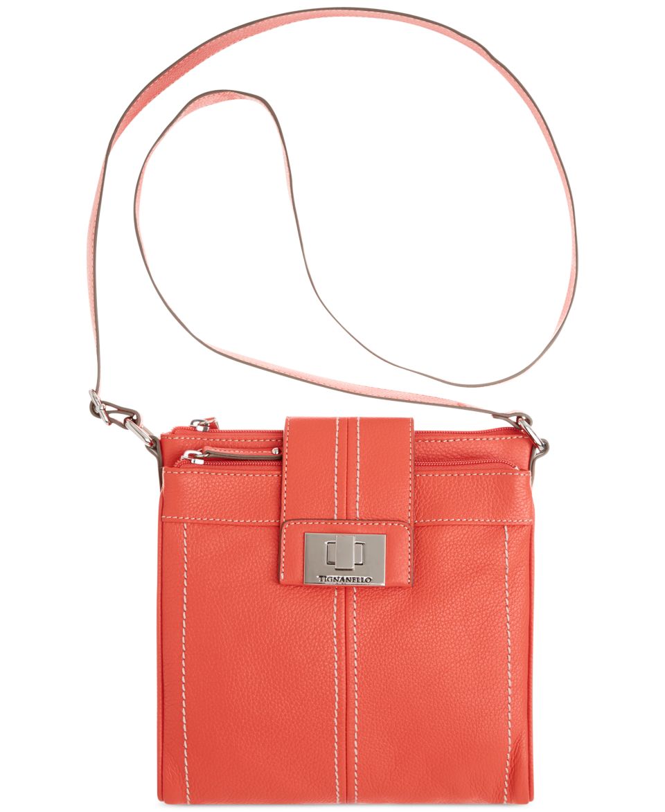 Tignanello Fab Function Leather Crossbody Bag