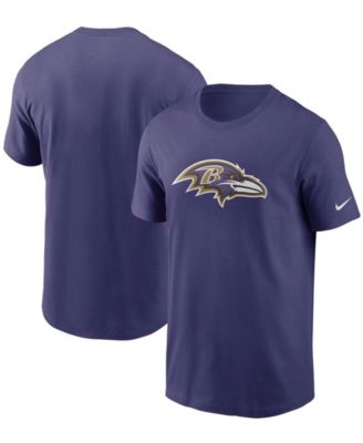 Мужская футболка Nike с фиолетовым логотипом Baltimore Ravens Primary