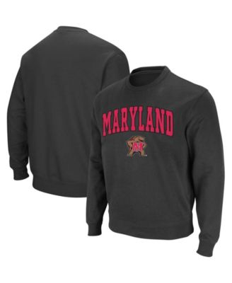 Мужская толстовка Colosseum с аркой и логотипом Maryland Terrapins с круглым вырезом горловины