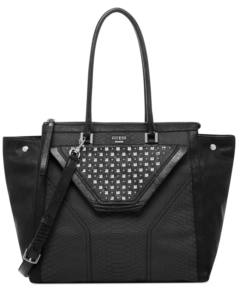 GUESS Tough Luv Tawny Satchel   Handbags & Accessories