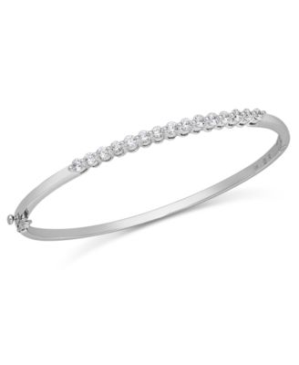 Macy's Diamond Bangle Bracelet in 14k 
