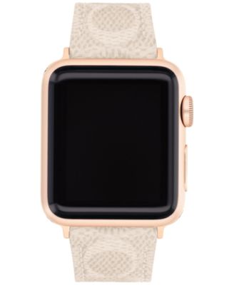 Холщовый ремешок COACH Sand 38/40/41 мм для Apple Watch Band