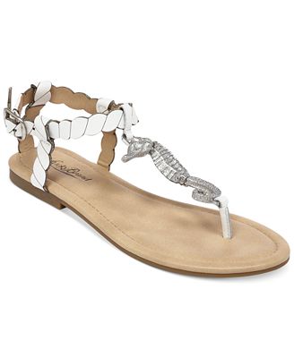 Lucky Brand Women's Chorse Flat Thong Sandals - Shoes - Macy's