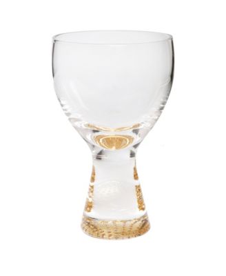 Стаканы для воды емкостью 10,92 унции с цветной отражающей основой, набор из 6 стаканов