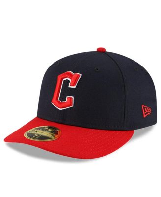 Мужская новая темно-красная коллекция Cleveland Guardians Authentic из коллекции New Era Authentic из коллекции Cleveland Guardians -домашняя шляпа с низким профилем 59-го размера.