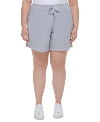 calvin klein performance plus size shorts