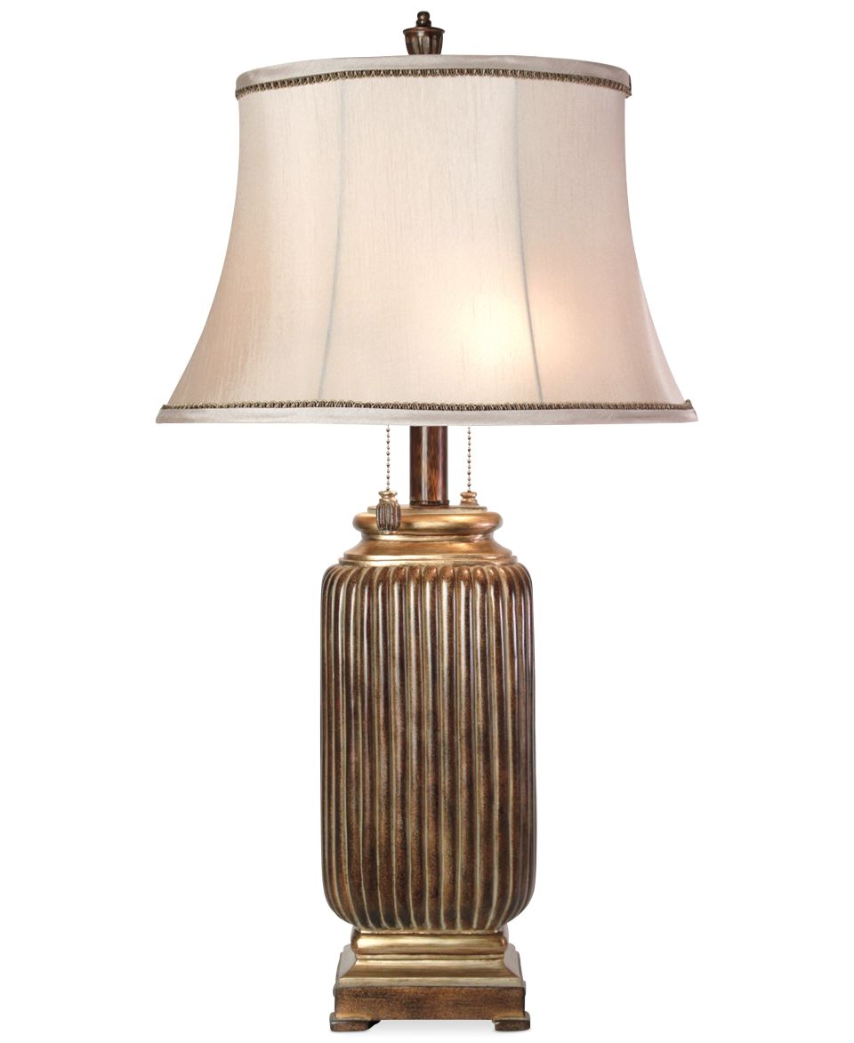 StyleCraft Walnut Ridge Finish Table Lamp