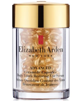 Elizabeth Arden Advanced Ceramide Eye Serum Капсулы для ежедневного восстановления молодости, 60 шт., белые