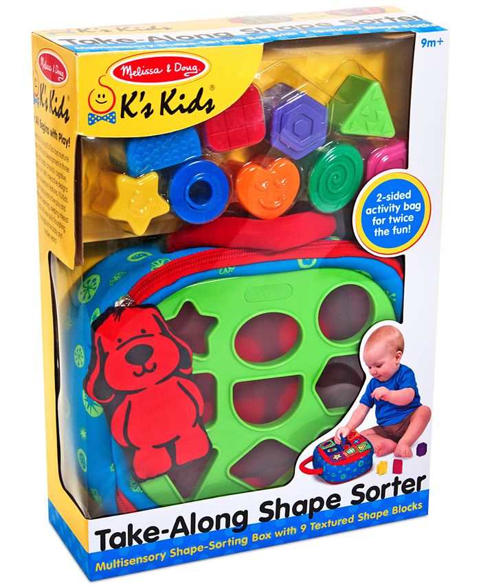 Melissa and Doug Kids' TakeAlong Shape Sorter Toy & Reviews Macy's