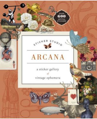 Студия стикеров - Arcana - Галерея винтажных однотонных наклеек от Хлои Стэндиш