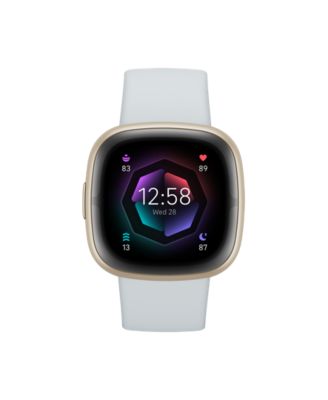 Умные часы Fitbit Sense 2 Blue Mist Нежно-золотистого цвета, 39 мм