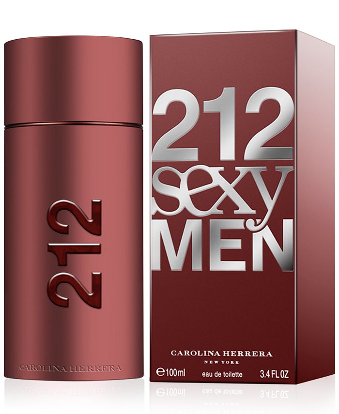 Carolina Herrera 212 Sexy Men Eau de Toilette Spray, 3.4 ...
