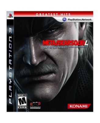 Игра Sony Metal Gear Solid 4 для PS3 (Greatest Hits), белая