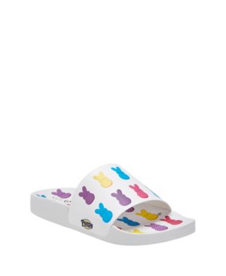 Женские босоножки-горки Katy Perry с круглым носком Peeps Bunny 11490₽