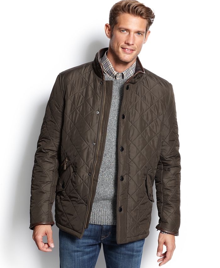Barbour Powell Quilted Jacket & Reviews - Coats & Jackets - Men - Macy's