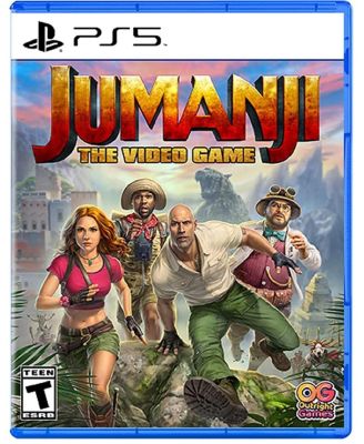 Игра sony jumanji: the video game для ps5, белая