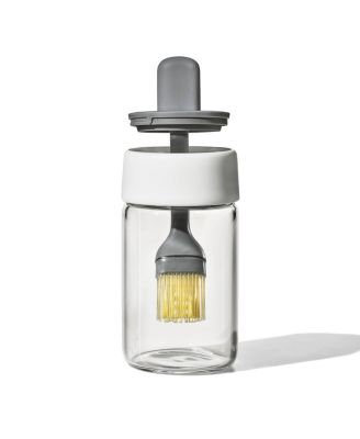 OXO Хорошо захватывает стеклянный флакон с маслом и силиконовую щетку