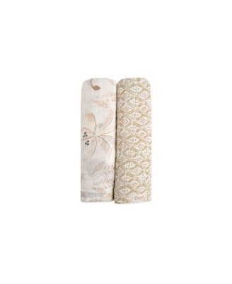 Пеленки Crane Baby для новорожденных мальчиков или девочек Kendi, упаковка из 2 штук