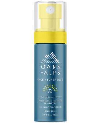 Увлажняющий спрей для лица и кожи головы Oarles Alps, SPF 35, 1,5 унции.