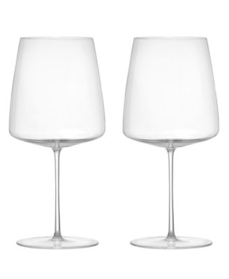 Красное вино Zwiesel Glas ручной работы Simplify, 25 унций, Набор из 2 бутылок