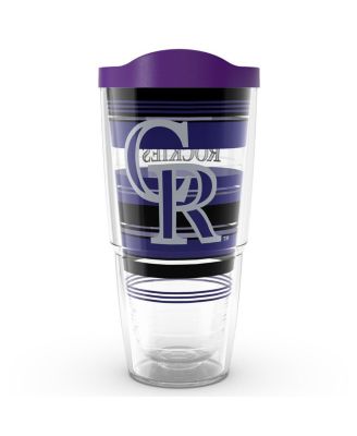 Классический стакан Tervis Tumbler Colorado Rockies, 24 унции, в полоску