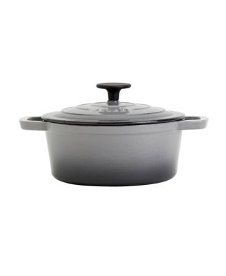 Чугунная жаровня Smith and Clark емкостью 3 литра, круглая, покрытая эмалью