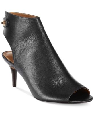 COACH Marietta Turnlock Booties - Boots - Shoes - Macy's