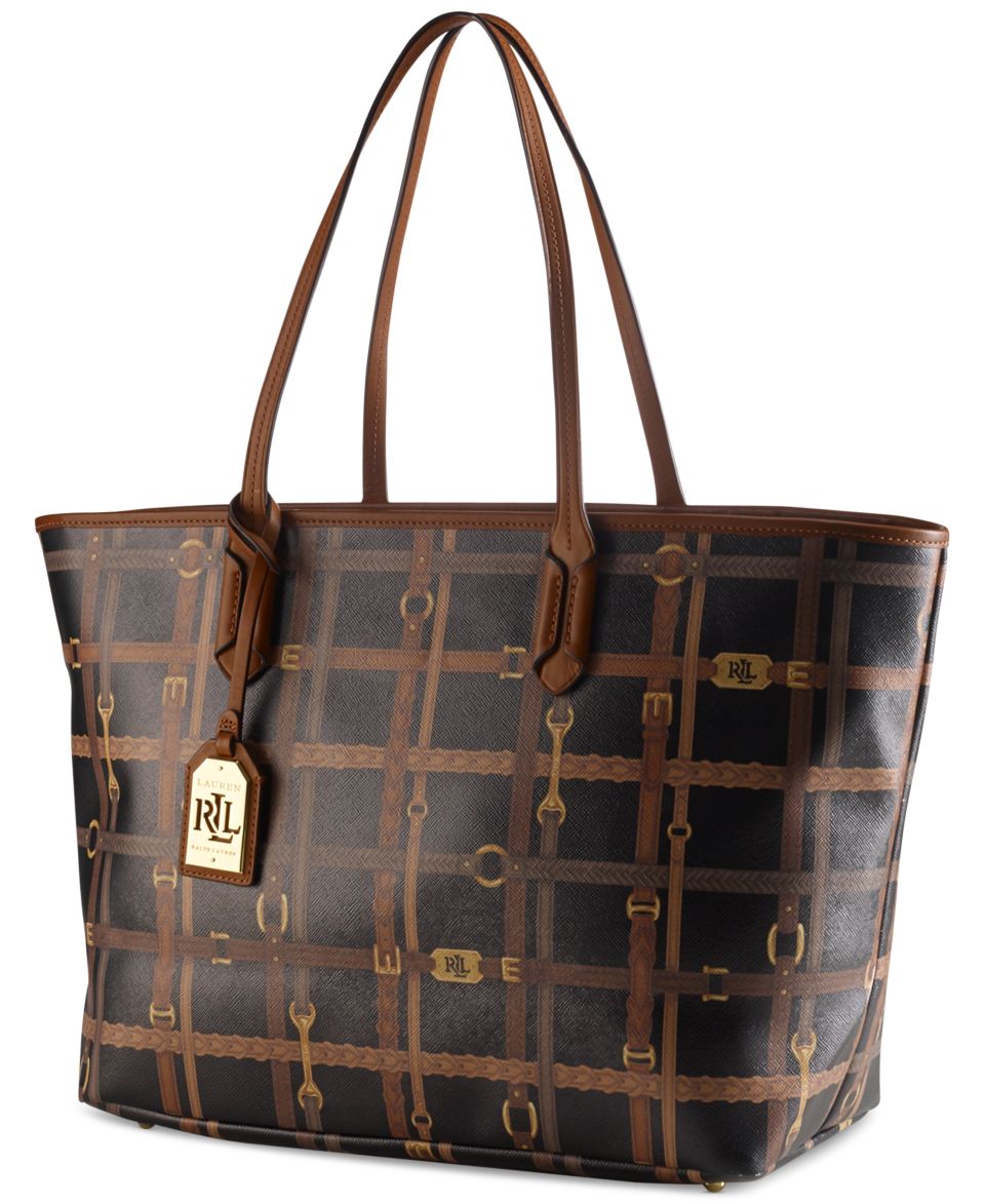 Lauren Ralph Lauren Gallaway Belting Tote