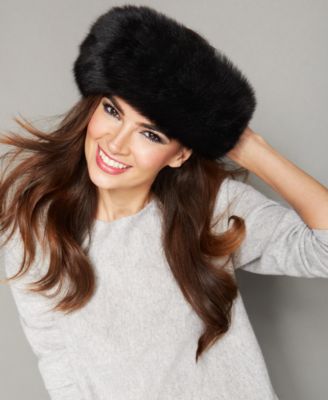 macys womens fur hats