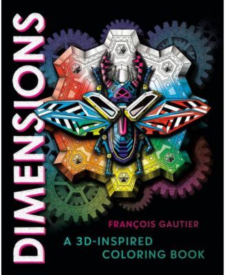 Dimensions - Книжка-раскраска в стиле 3D от Франсуа Готье