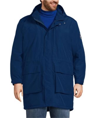 Мужская утепленная водонепроницаемая зимняя парка Tall Squall от Lands End Mens Tall Squall 22890₽