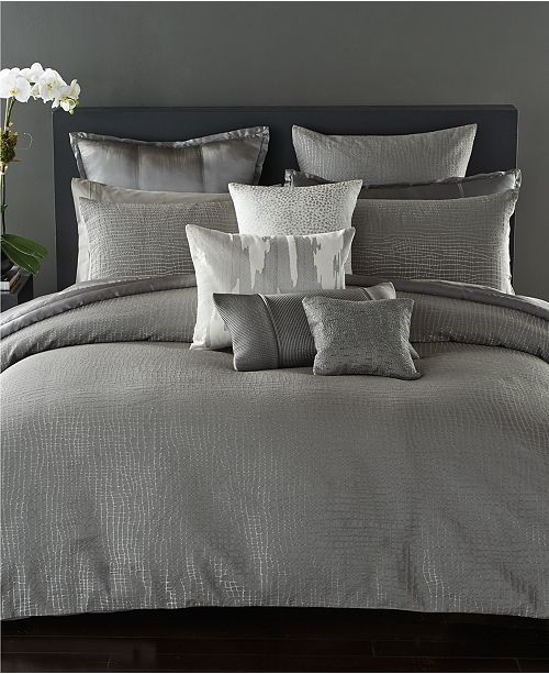 Donna Karan Closeout Surface Bedding Collection Reviews Bedding Collections Bed Bath Macy S