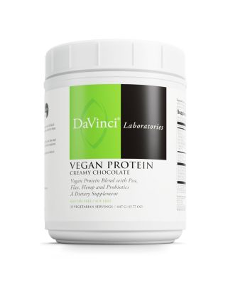 DaVinci Labs Protein - Протеиновая порошковая добавка для поддержания веса, восстановления мышц и тканей - Содержит горох, семена льна и многое другое - Без сои и глютена, не содержит красителей
