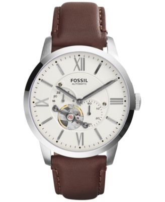 Fossil Men's Automatic Townsman Brown 