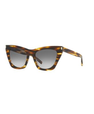 Женские солнцезащитные очки Saint Laurent, SL 214 Kate gray