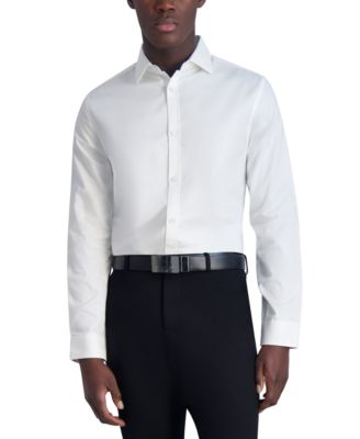 KARL LAGERFELD PARIS Мужская приталенная рубашка из жаккардовой ткани Karl Lagerfeld Paris 19890₽