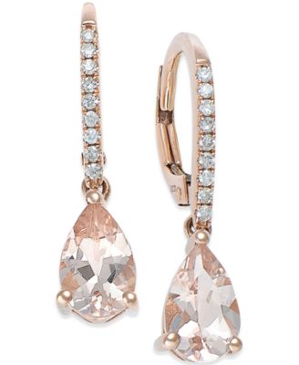 morganite earrings macys