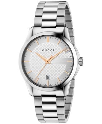 Gucci Unisex Swiss G-Timeless Stainless 