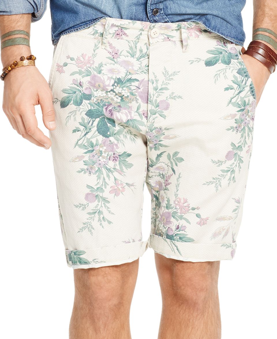 Denim & Supply Ralph Lauren Floral Poplin Shorts   Shorts   Men   