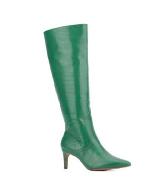 Нью-Йорк и компания, женская Пайпер - ящерица с тиснением котенок каблук сапоги