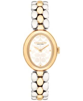 Женские двухцветные часы Sammy из нержавеющей стали COACH, 22,5 мм