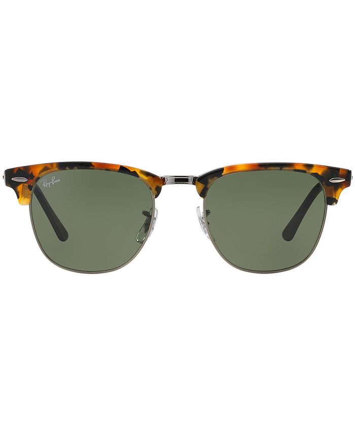Ray Ban Sunglasses Rb3016 Clubmaster Fleck Reviews Sunglasses By Sunglass Hut Handbags Accessories Macy S